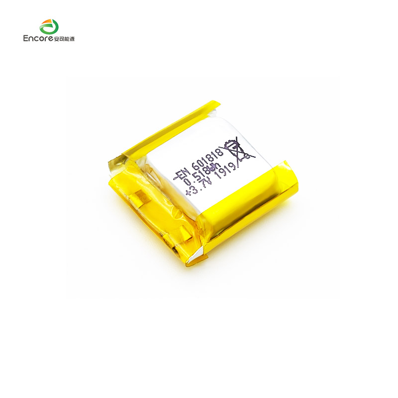 3.7v 140mah Lipo oplaadbare lithium-polymeerbatterij