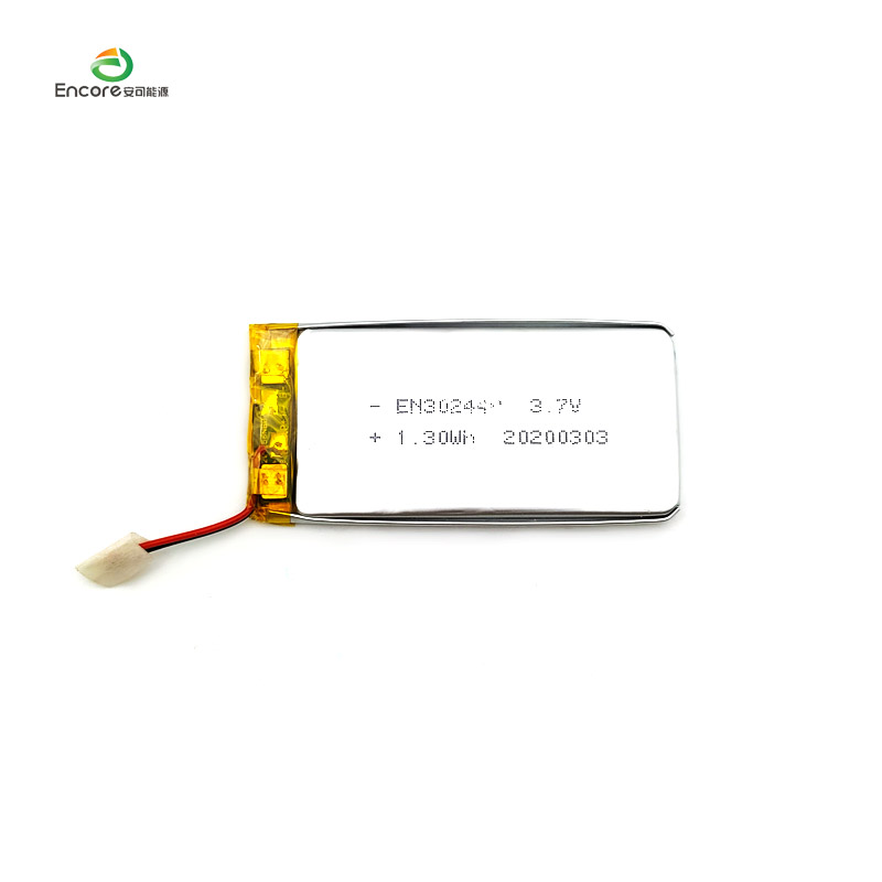 3,7 V 350 mAh lithium-ion li-polymeerbatterij