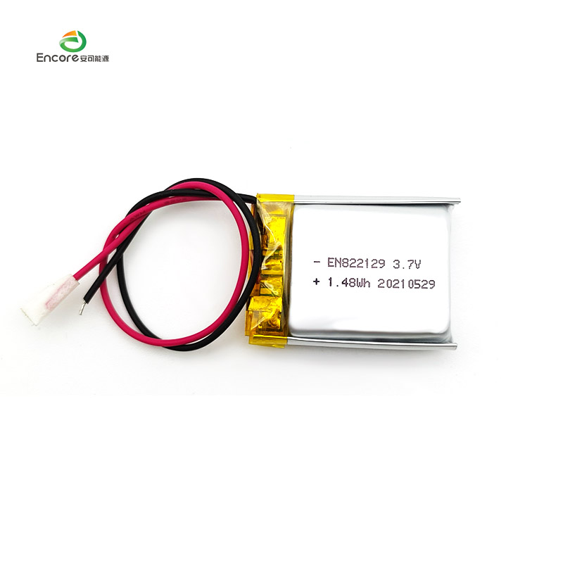 3.7v 400mah Li-polymeerbatterij