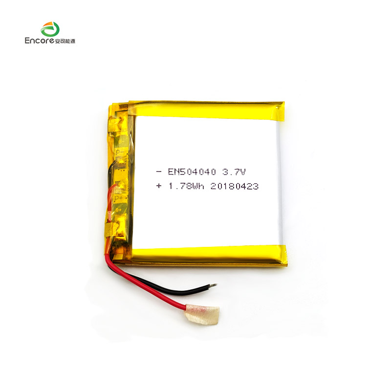 3.7v 480mah Li-polymeerbatterij