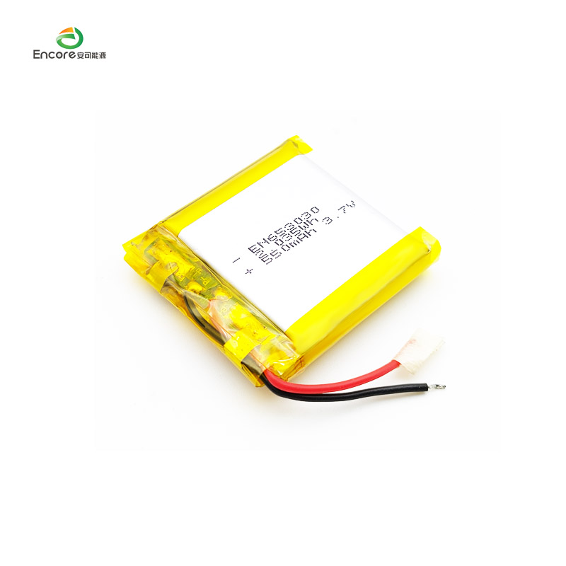 3.7v 500mah Li-polymeerbatterij