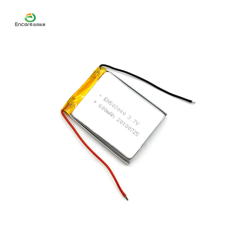 3.7V 600mah Lipo-batterij