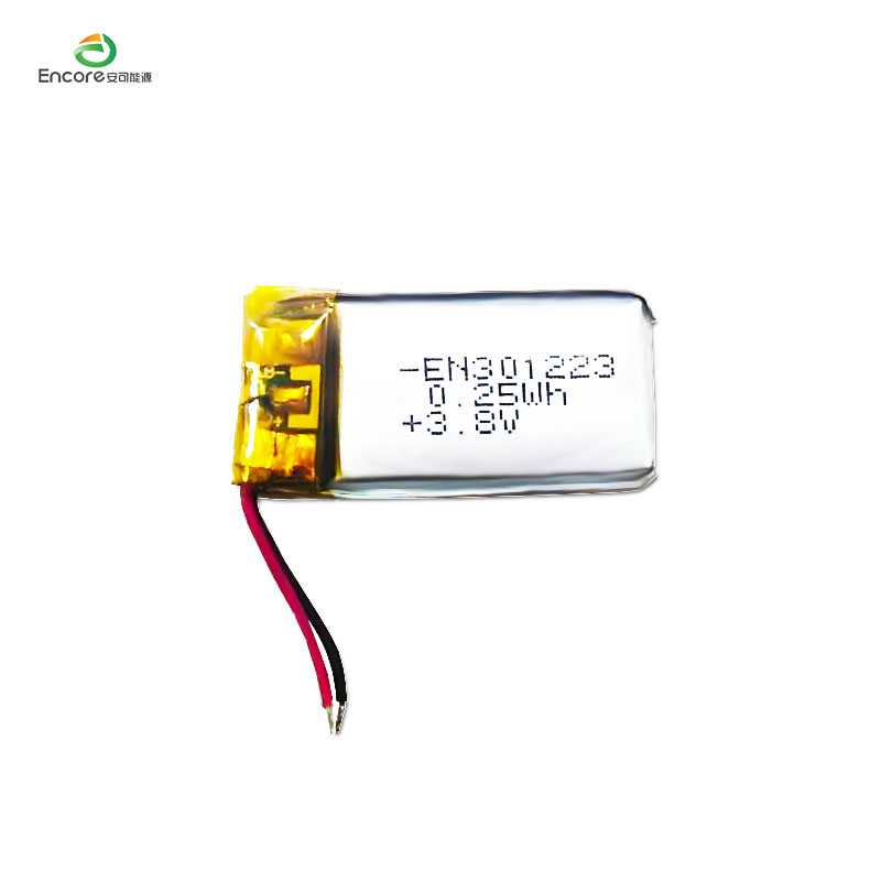 301223 0,25Wh lipobatterij