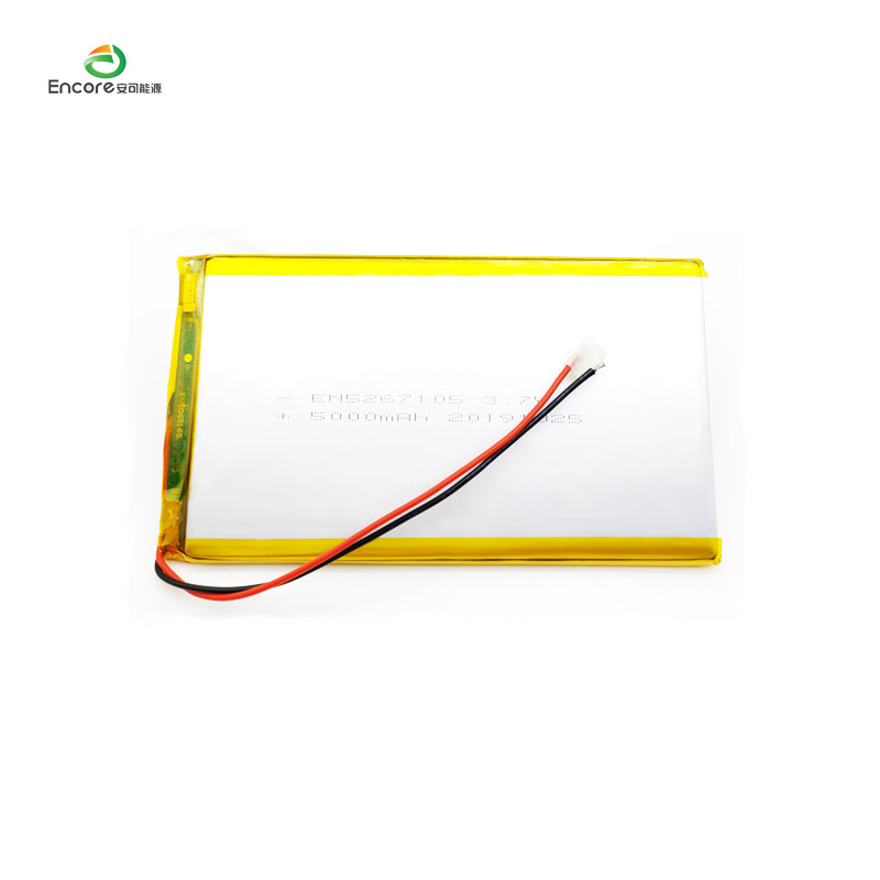 5000 mAh lithium-polymeer powerbankbatterij