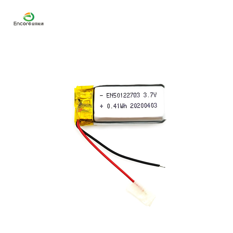 501227 3.7v 110mah lithium-polymeerbatterij