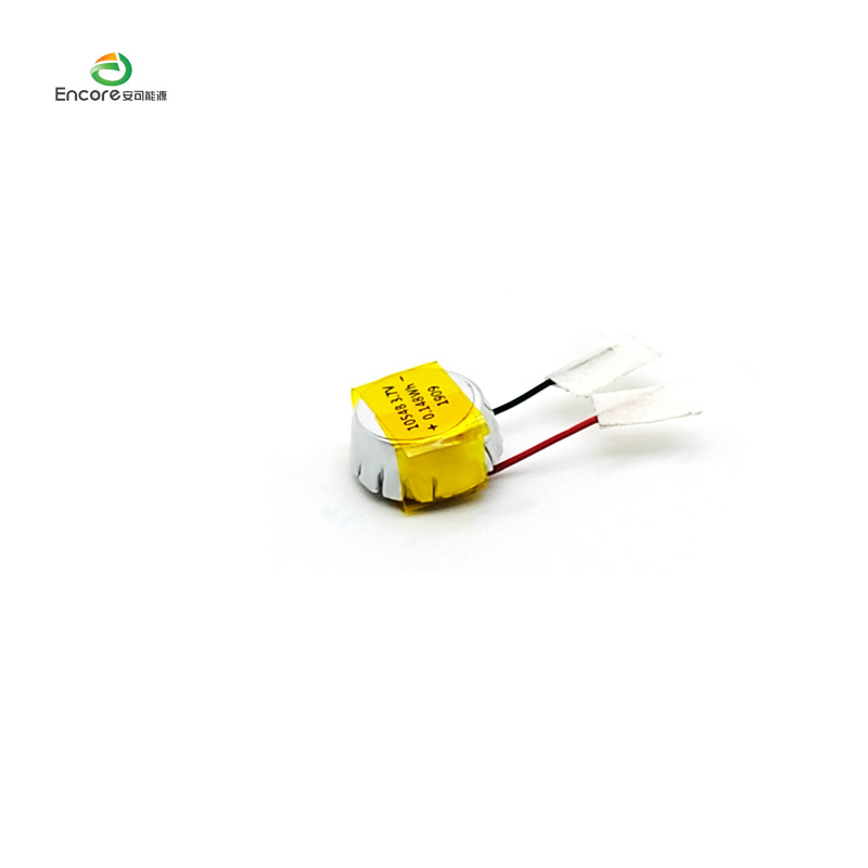 Li-ion-knoopcel 3.7v-knop 40 mah