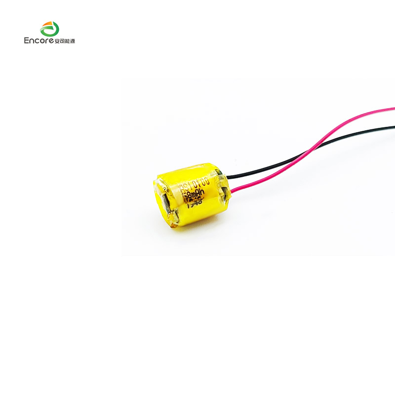 Oplaadbare kleine cilinder 3.7v Lipo-batterij